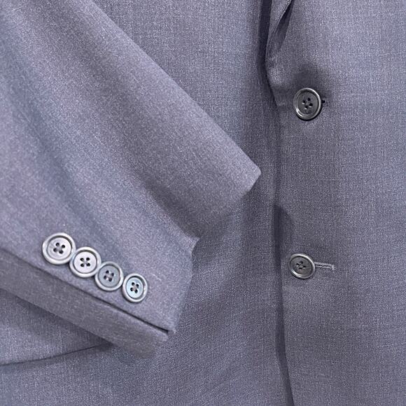 Brooks Brothers Madison Estrato Trabaldo Togna 1840 Suit Gray Mens 44R 39W - Picture 4 of 14